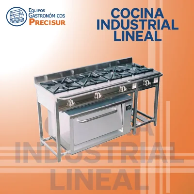 Cocina Industrial Lineal