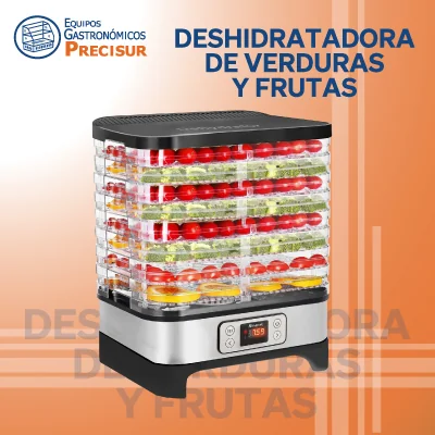 Deshidratadora de Verduras y Frutas