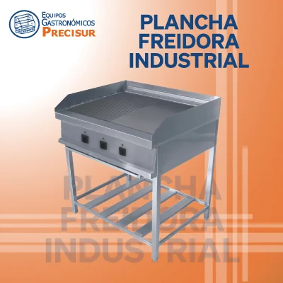 Plancha Freidora Industrial