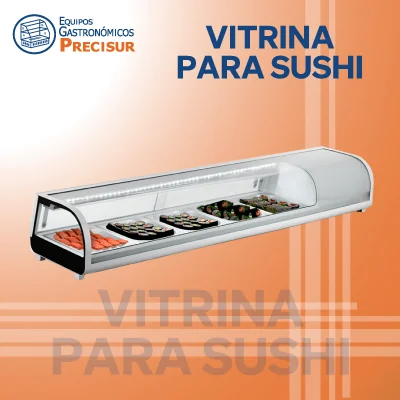 Vitrina para Sushi