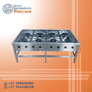 Anafe de 8 Platos
