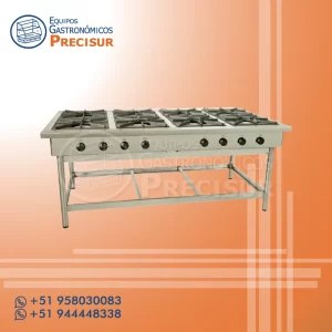 Anafe de 8 Platos