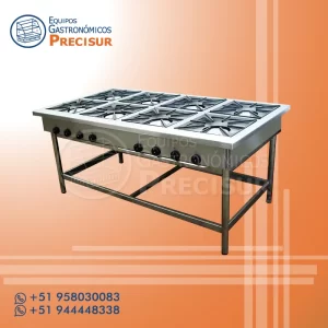 Anafe de 8 Platos