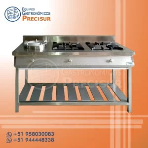 Cocina Industrial Mixta 2H
