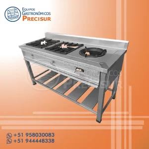 Cocina Industrial Mixta 2H