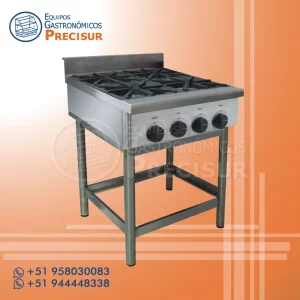 Cocina Industrial de 4 Platos