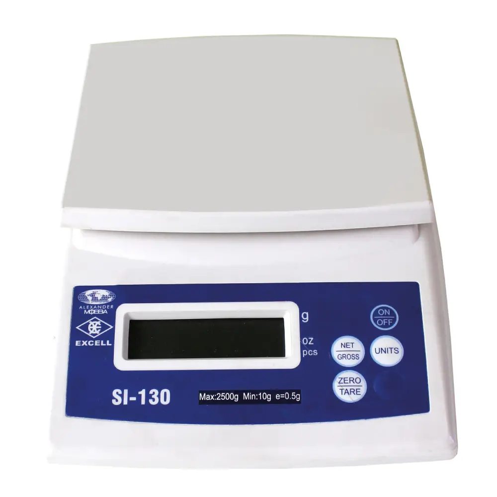 Balanza Digital Gramera Excell SI-130 de 2500 Gramos