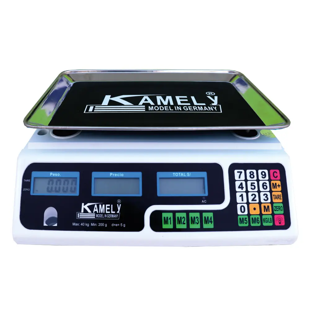 Balanza Digital Kamely ACS de 40 Kilos
