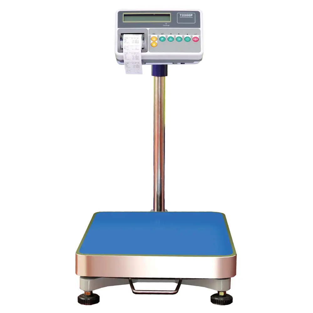 Balanza Digital de Plataforma T-Scale T2200P de 200 Kilos