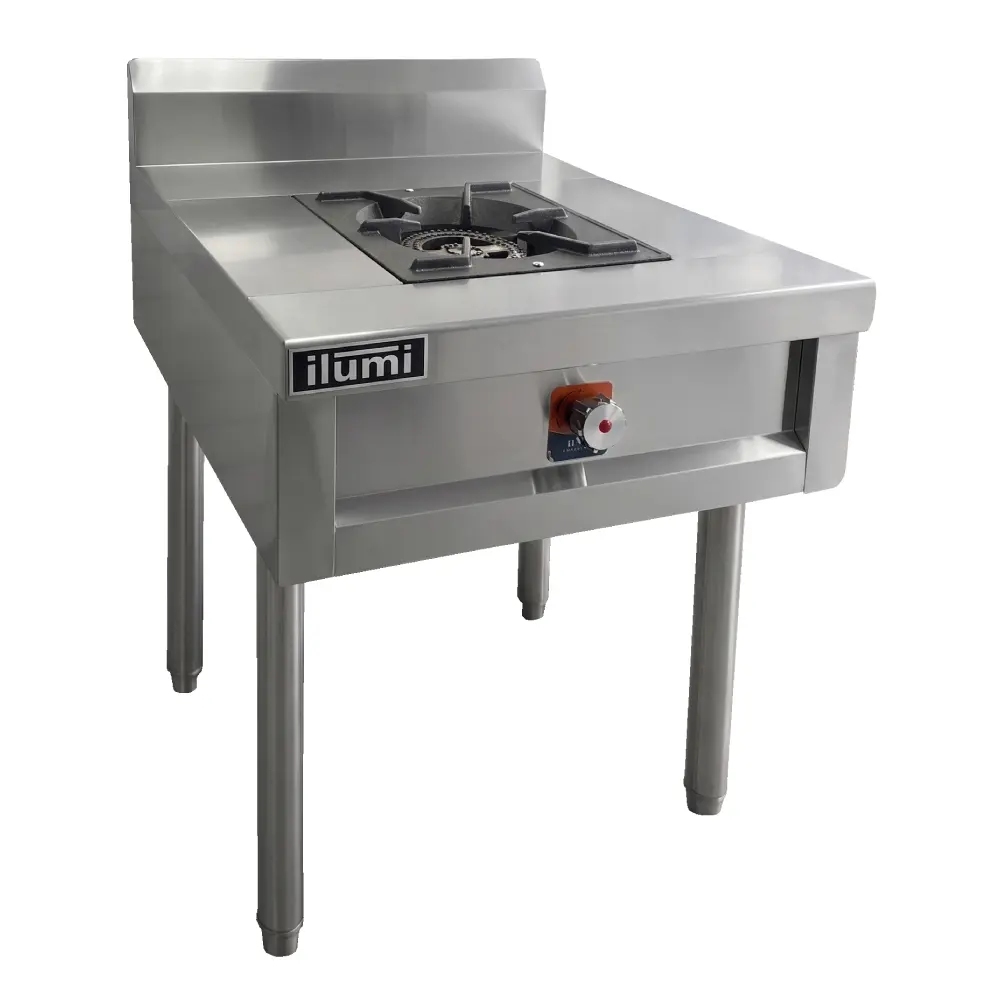 Cocina Industrial Ilumi IND-100 con 1 Hornilla