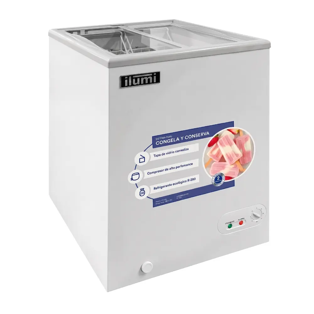 Congelador Ilumi TF-1100 de 110 Litros