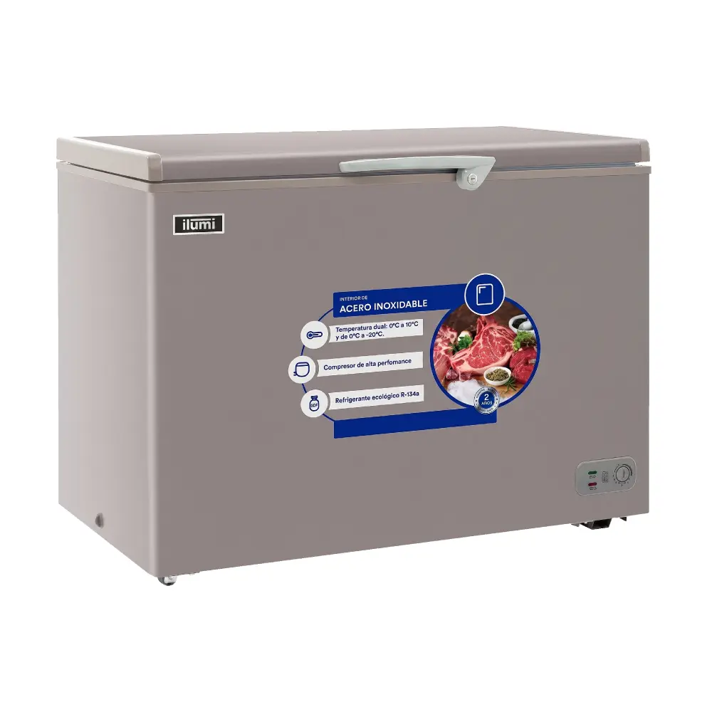 Congelador Ilumi TFI-3400DG de 340 Litros