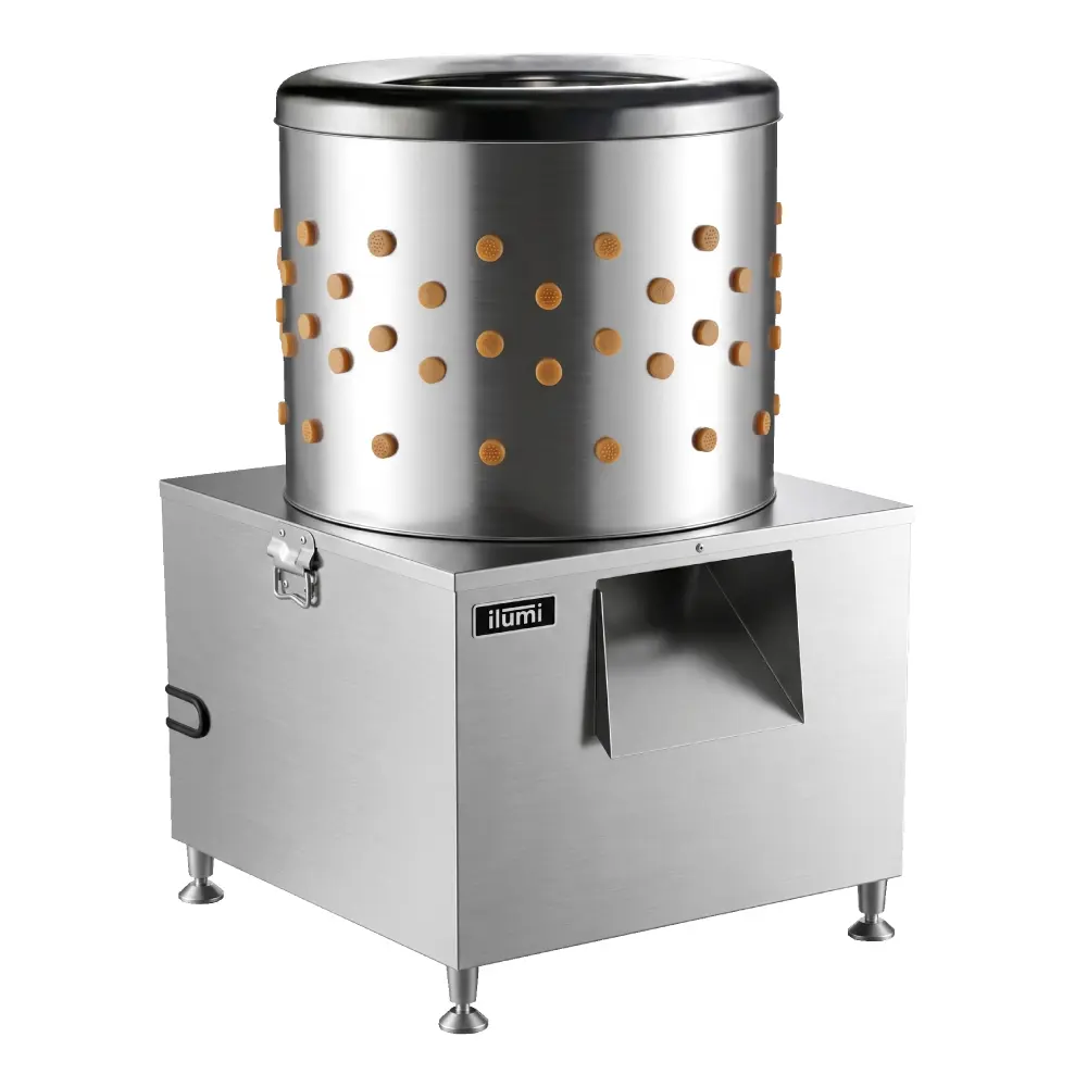 Desplumadora de aves Ilumi MDA-55 200 de Hasta 4 Pollos