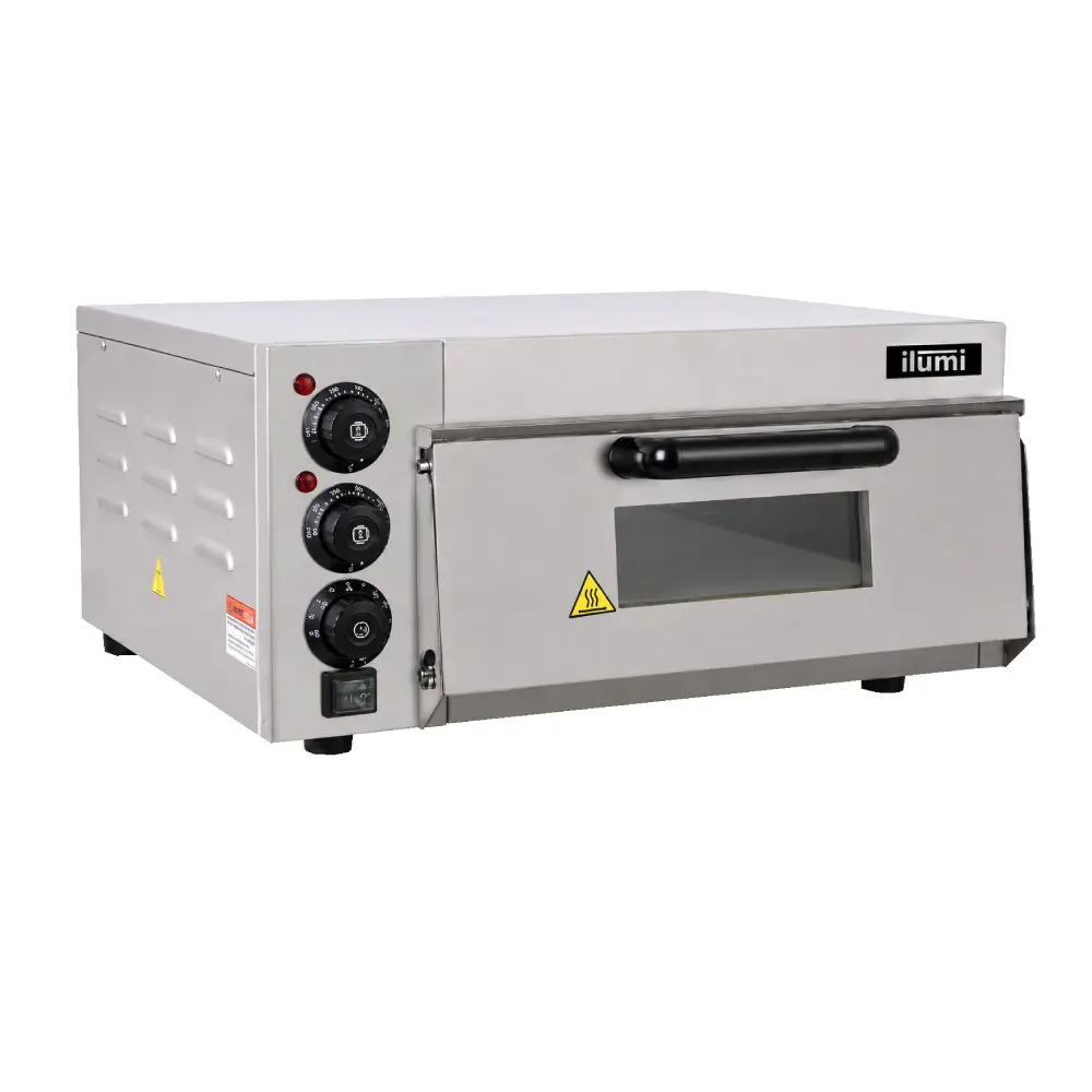 Horno Pizzero Eléctrico Ilumi HPE-301 de 1 Compartimento
