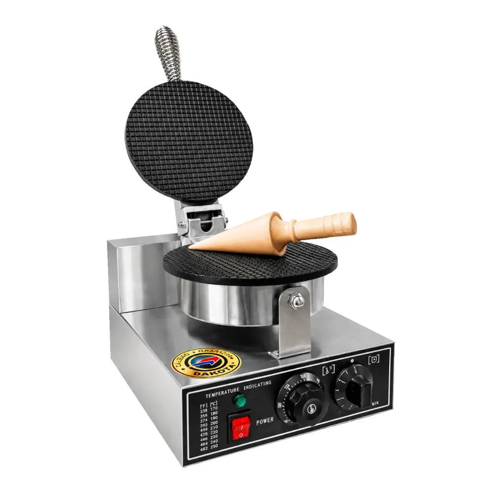 Maquina Waflera Conera Dakota DK-CB1 de 1000 Watts