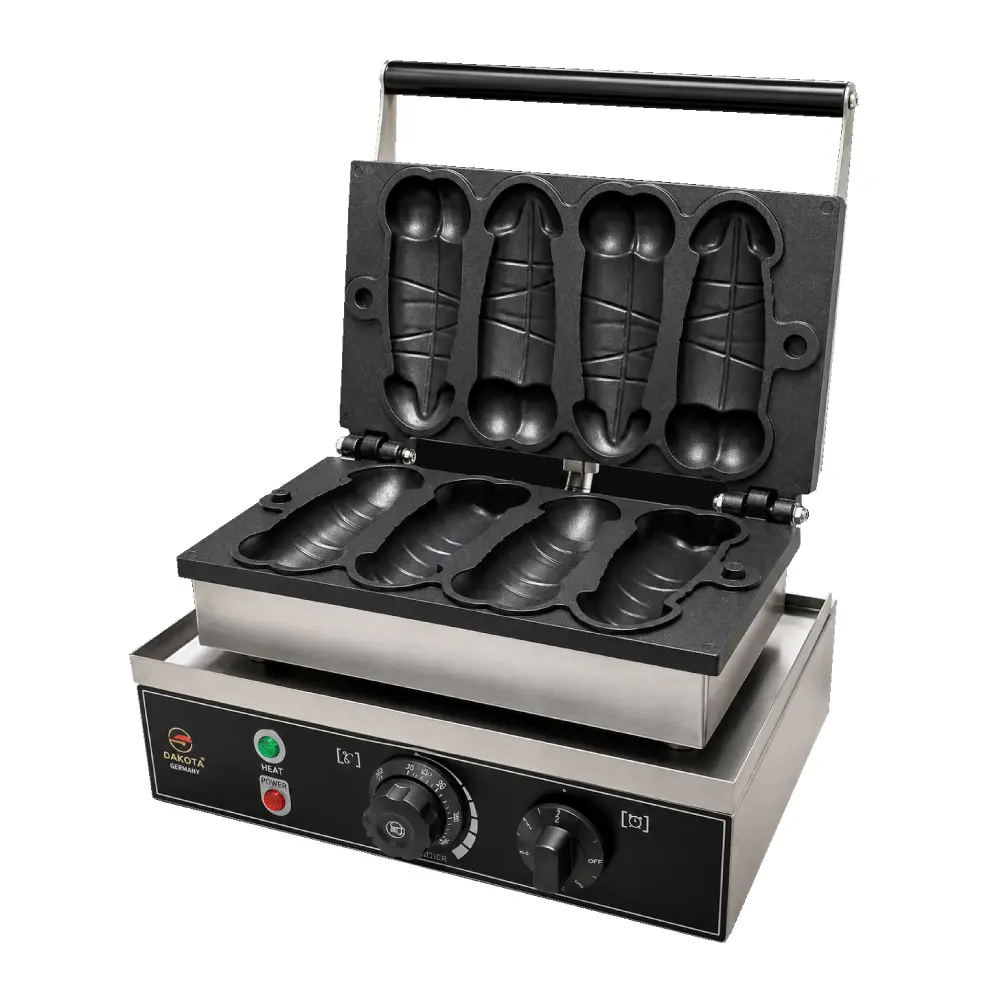 Maquina Waflera en Forma de Pene Dakota DK-25P de 1500 Watts