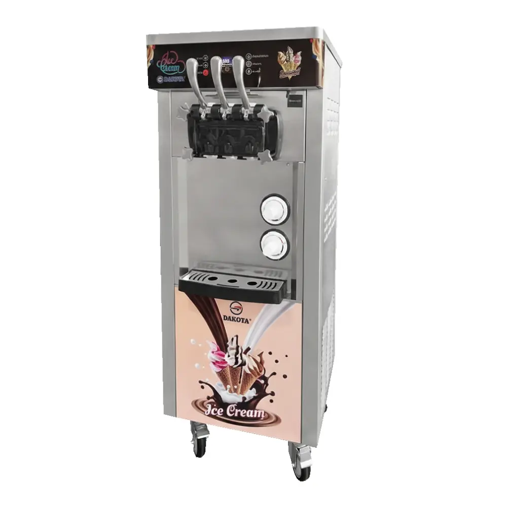 Máquina de Mesa Helado Soft Dakota DK-310 de 1800 Watts