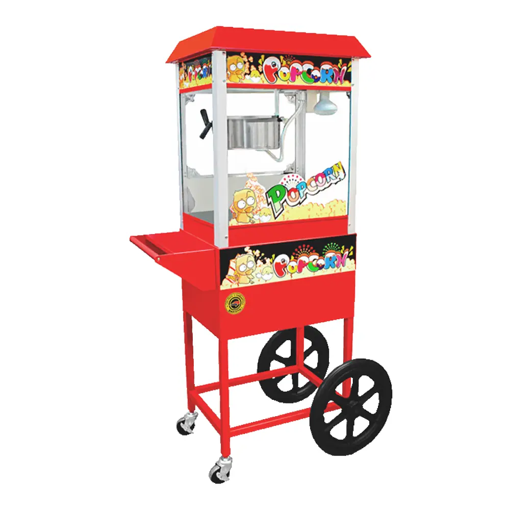 Maquina de Pop-Corn con Coche Dakota DK-08M+BPM-18 de 4-6 Kilos x Hora