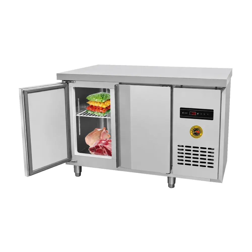 Mesa de Trabajo con Congeladora Industrial Dakota DKH-40 de 230 Watts