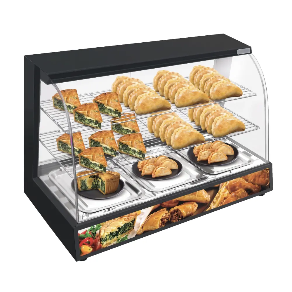 Vitrina Caliente Ventus VMCD-3N de 1300 Watts